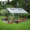 Теплица Juliana Gardener Aluminium под стекло | 3,6х4,3 м. Теплица Juliana Gardener Aluminium под стекло | 3,6х4,3 м.